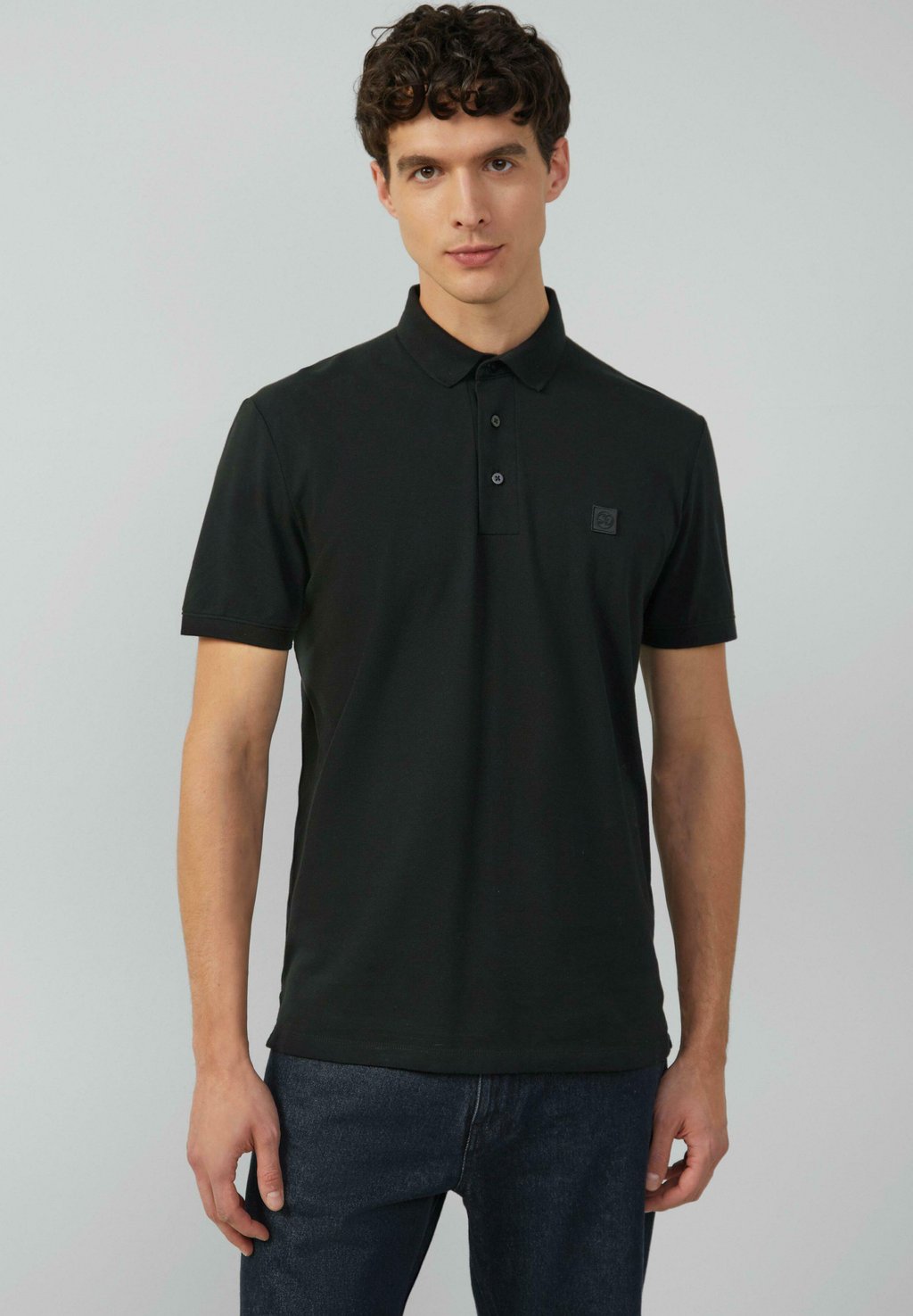 

Рубашка поло MIT LABEL PATCH s.Oliver BLACK LABEL, черный