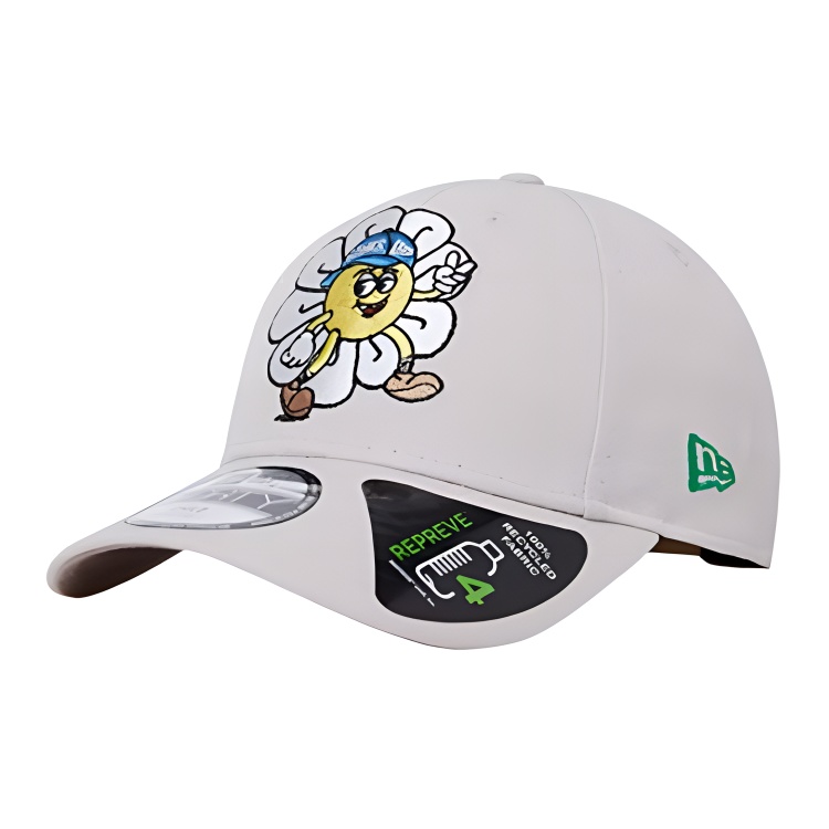 

New Era Детская бейсболка из полиэстера бежевая, Beige