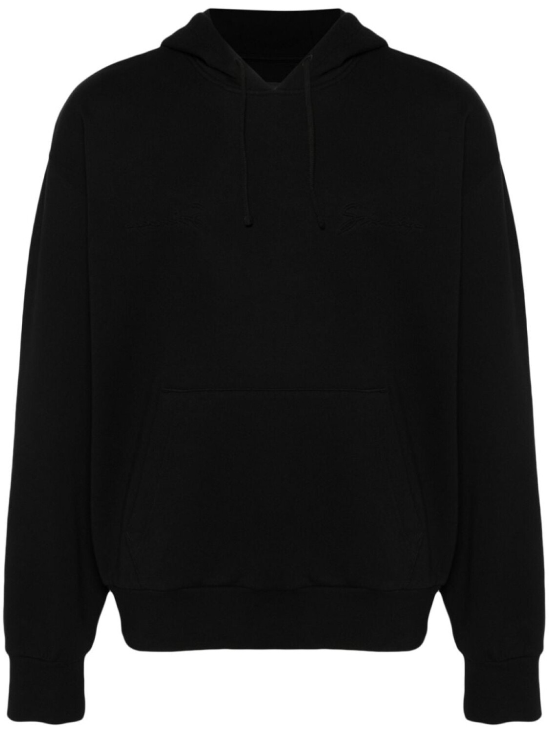 

Givenchy худи с тисненым логотипом, черный