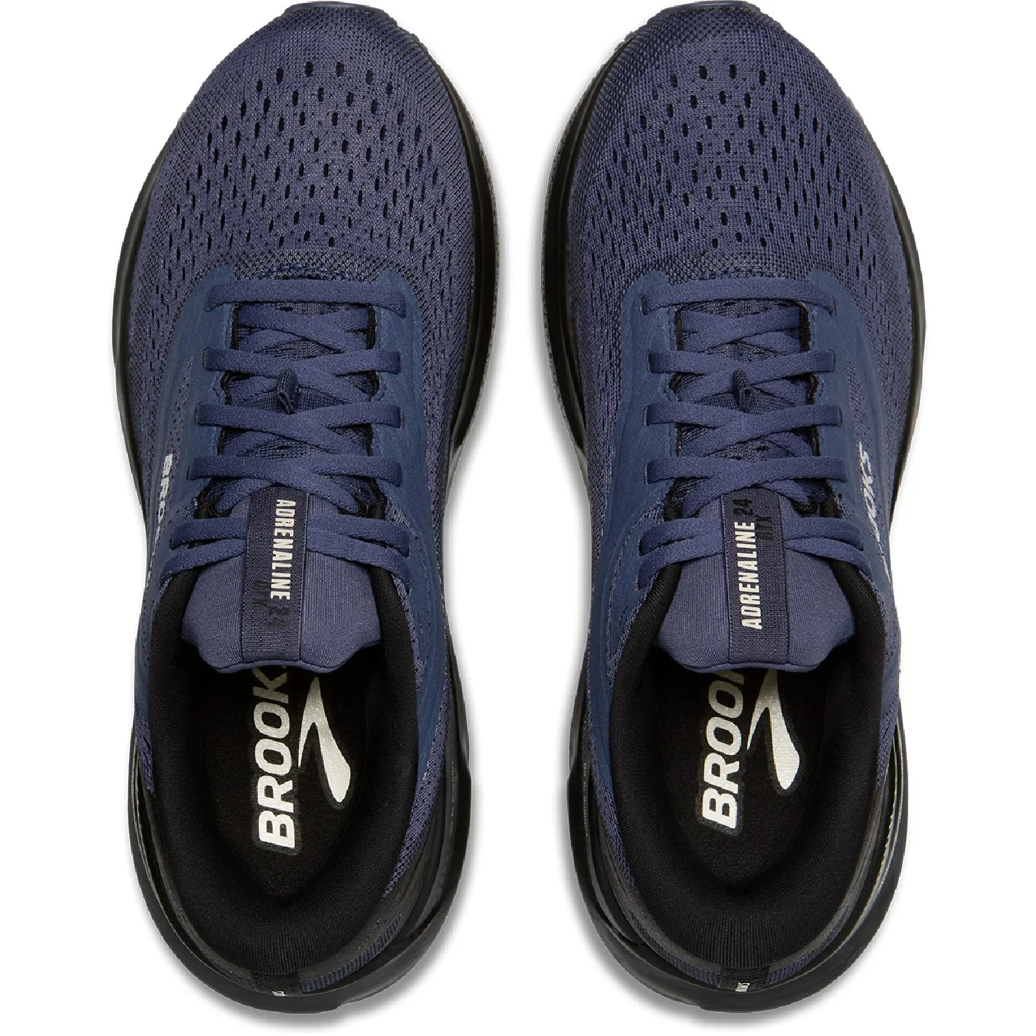 Женские дорожные беговые кроссовки Adrenaline GTS 24 GTX Brooks, Black/Nightshadow/Coconut — фото 4