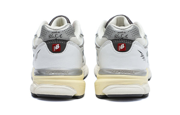 Кроссовки teddy santis x 990v3 сделано в сша New Balance, белый — фото 4