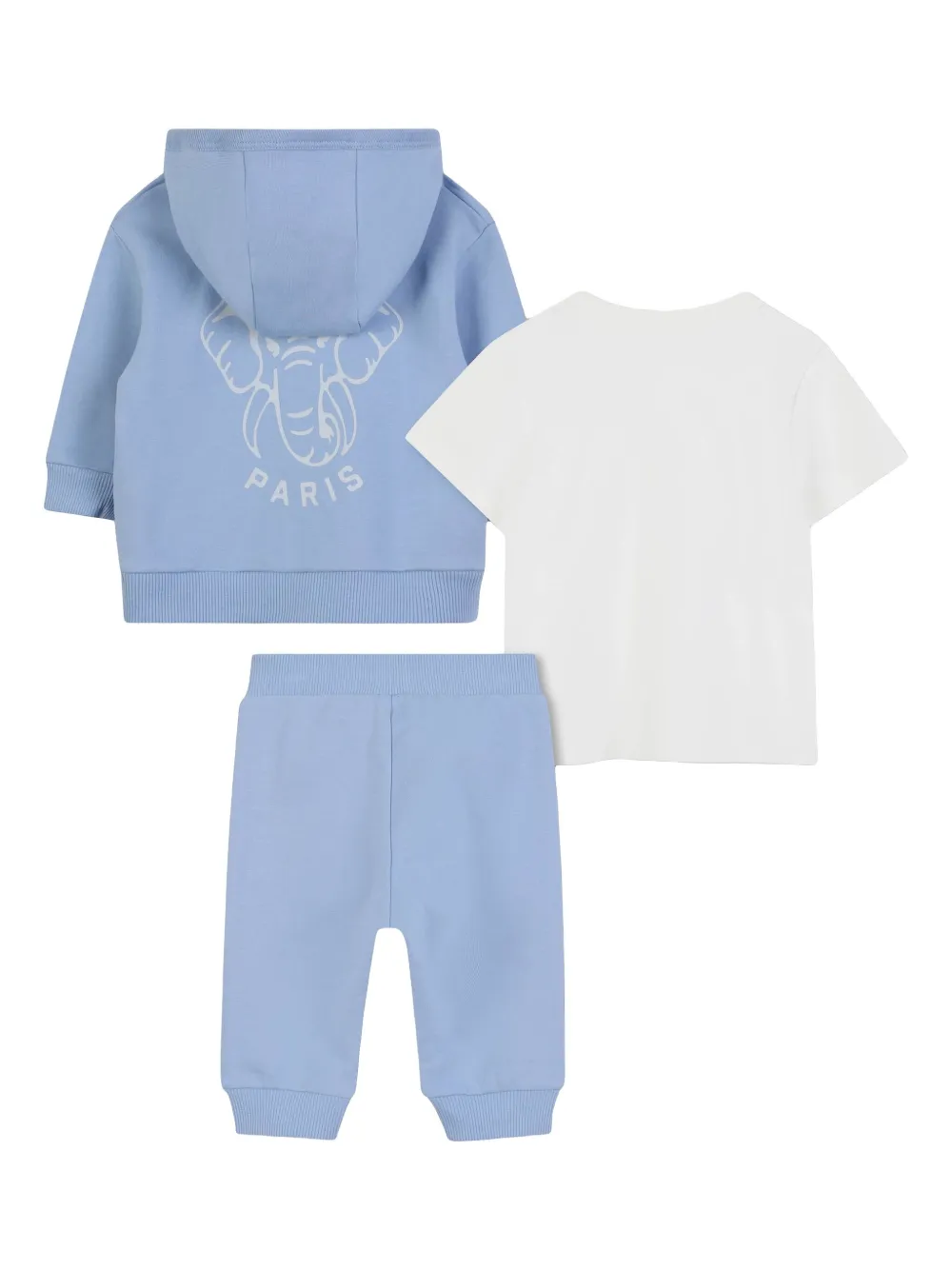 Спортивный костюм с логотипом Kenzo Kids, синий — фото 2