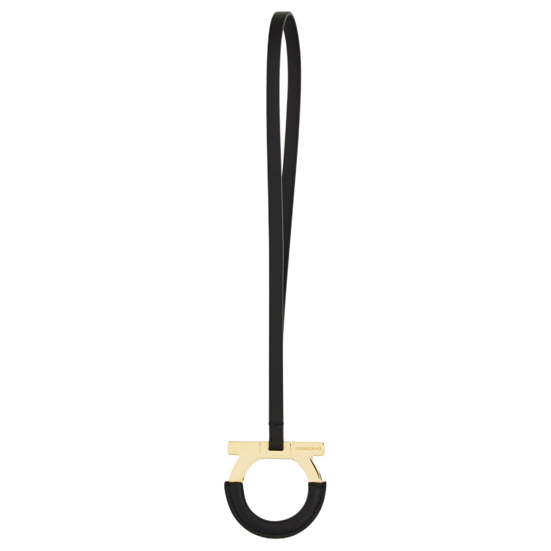 

Ferragamo Гаучини Сумка из телячьей кожи Женская Чёрная, Black
