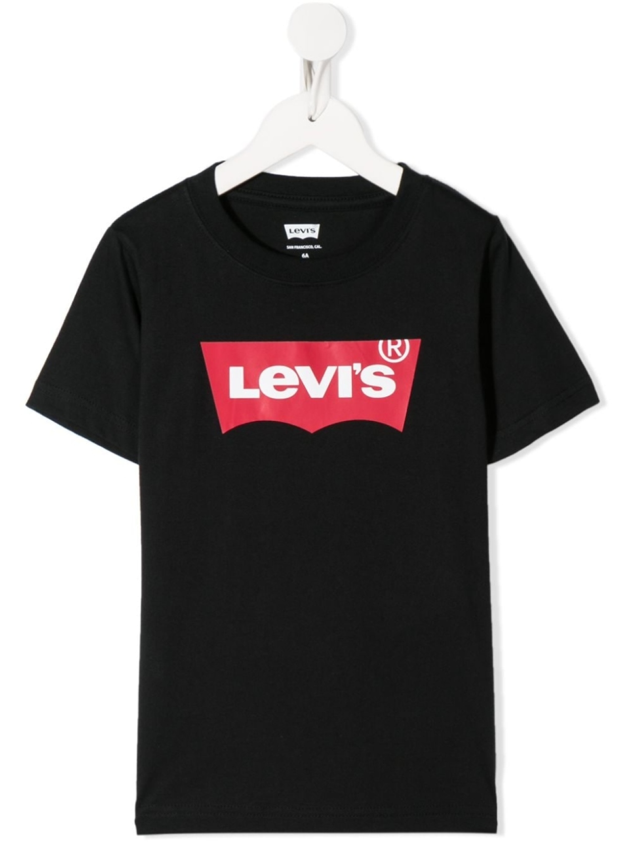 

Levi's Kids футболка с логотипом, черный