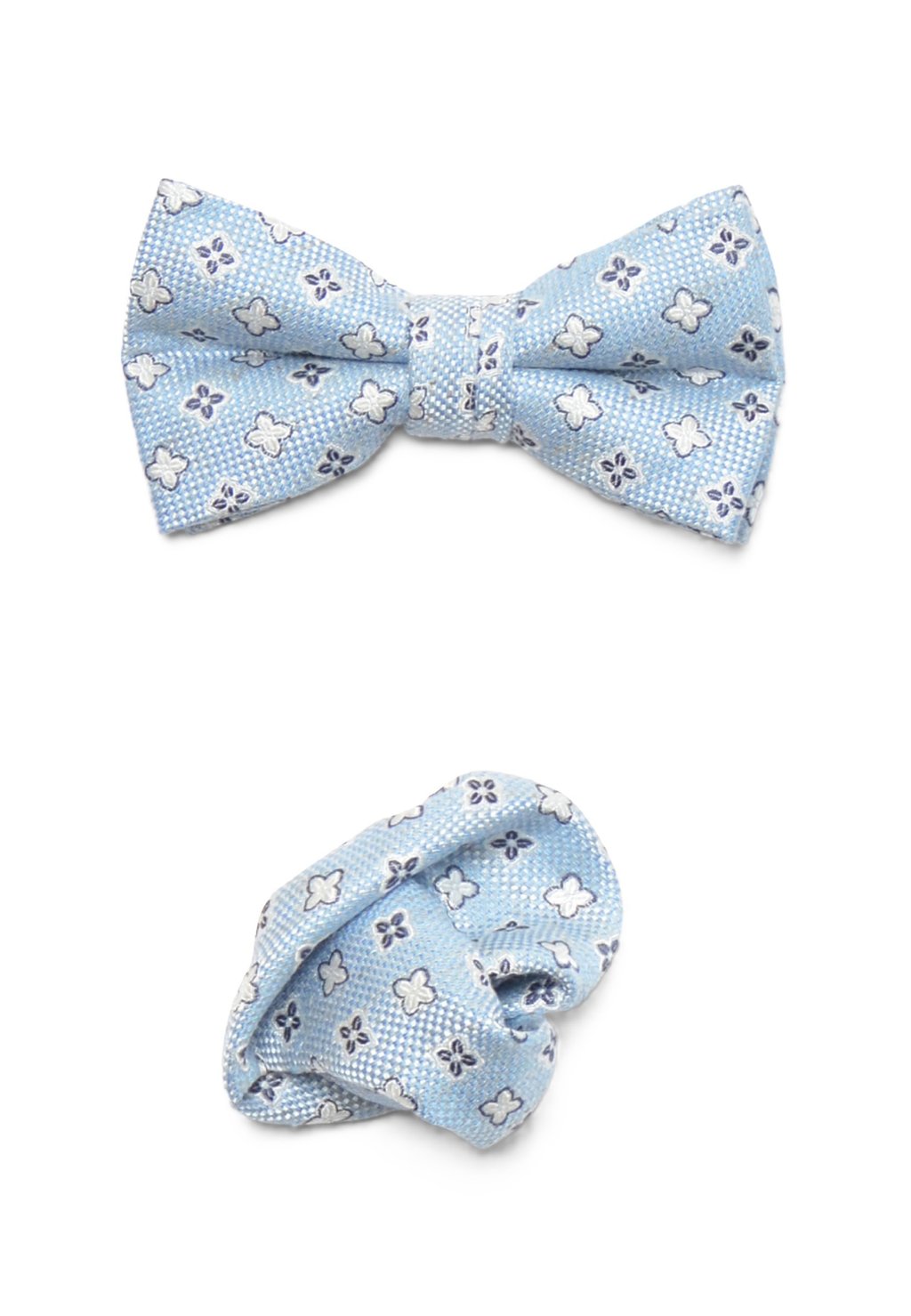 

Галстук-бабочка IN EDLER BOX SET - Pocket square REAL GUYS by J.PLOENES, светло-голубой
