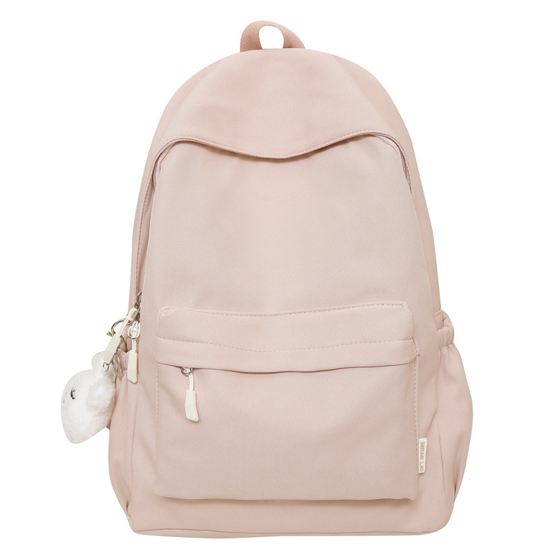 

BALANG Нейлоновый рюкзак унисекс черный розовый желтый синий белый, Pink+Pendant