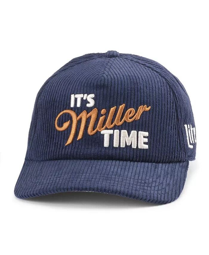 

Мужская темно-синяя шляпа Miller Lite Balsam Wide Whale Corduroy Adjustable American Needle