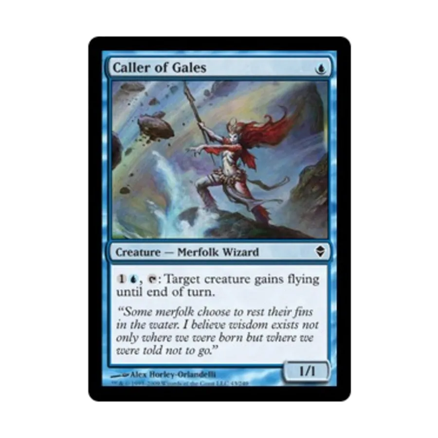

CCG Призыватель бурь (C) (фольга), MTG - Zendikar