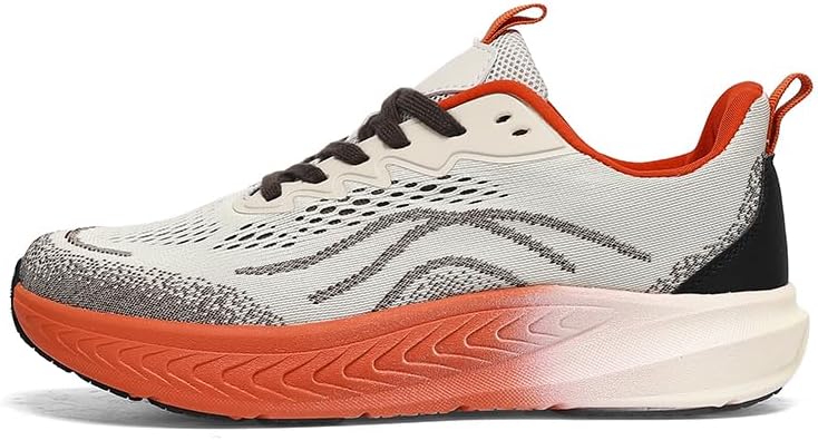 

Мужские кроссовки Slow Man с широкой носочной частью, амортизирующие, для бега по дорогам, противоскользящие, для ходьбы, удобные спортивные кроссовки для тренировок в зале для широкой стопы Lhyxu, красный