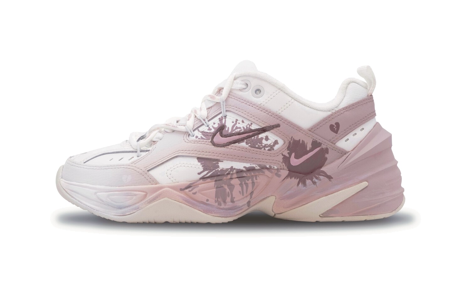 

Кроссовки Nike M2K Chunky Sneakers Women's Low-top Beige/Pink, цвет Cameo Brown