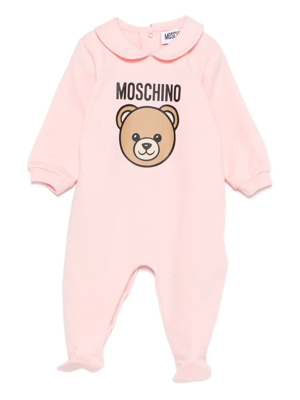

Пижама с декором Teddy Bear Moschino Kids, розовый