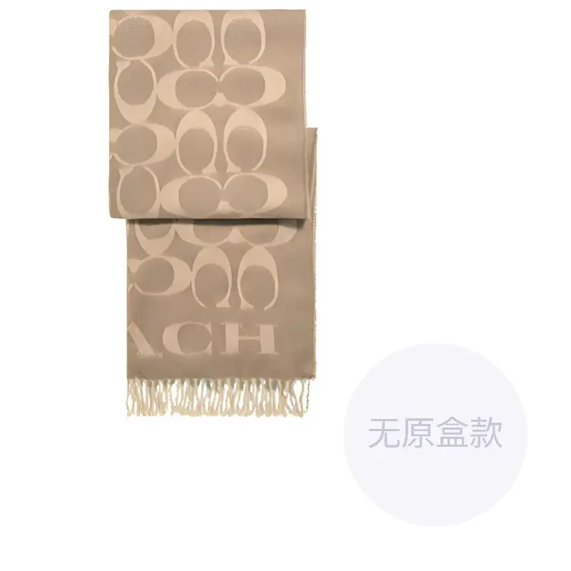

COACH Вязаный шарф унисекс, Khaki