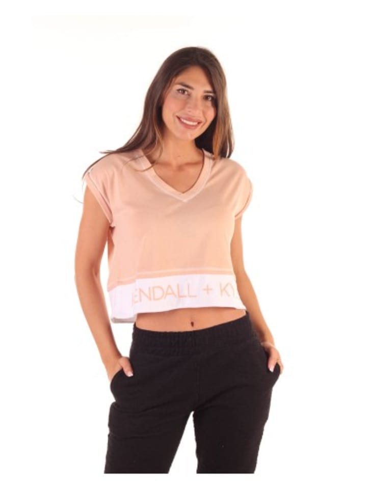 

Футболка Kendall + Kylie, розовый