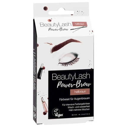 

Набор для окрашивания бровей светло-коричневый Beautylash