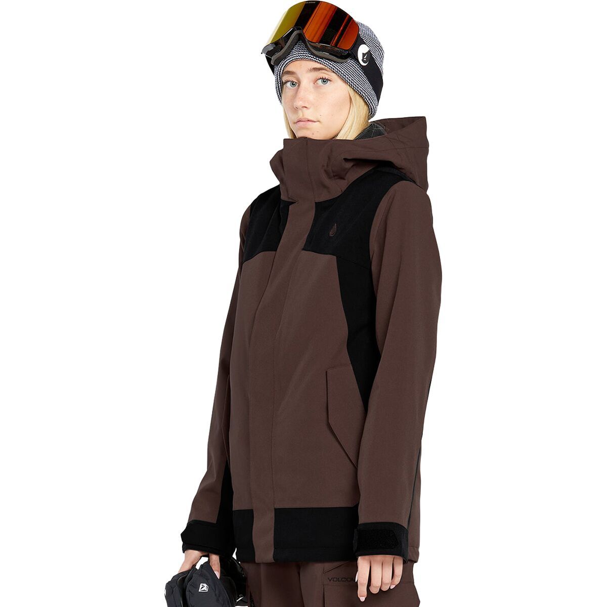 

Камуфляжная утепленная куртка Stoney shadow Volcom, красный
