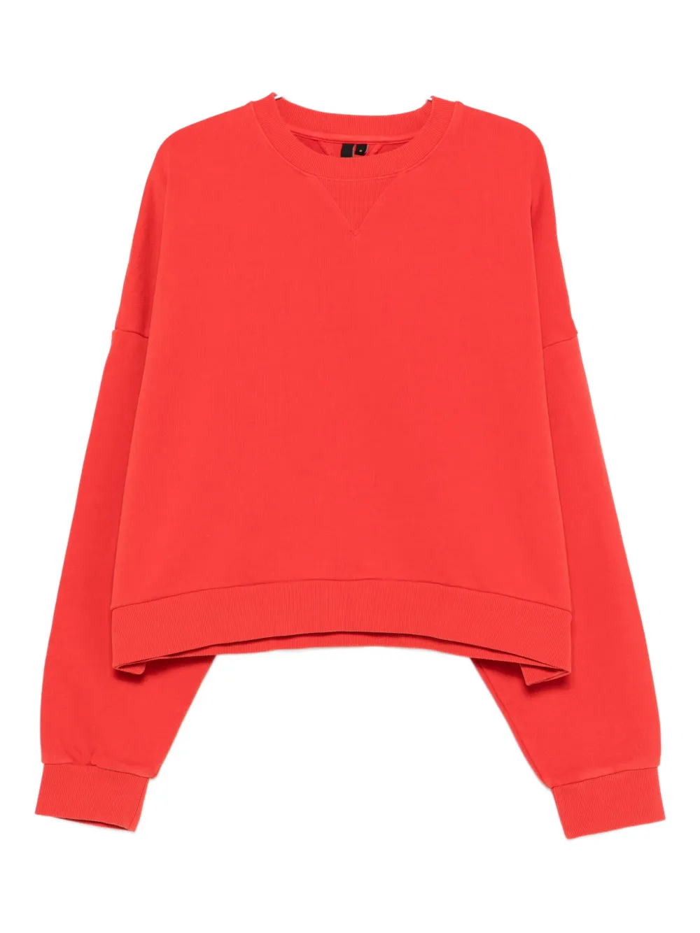 

Укороченная толстовка с круглым вырезом ENTIRE STUDIOS, красный