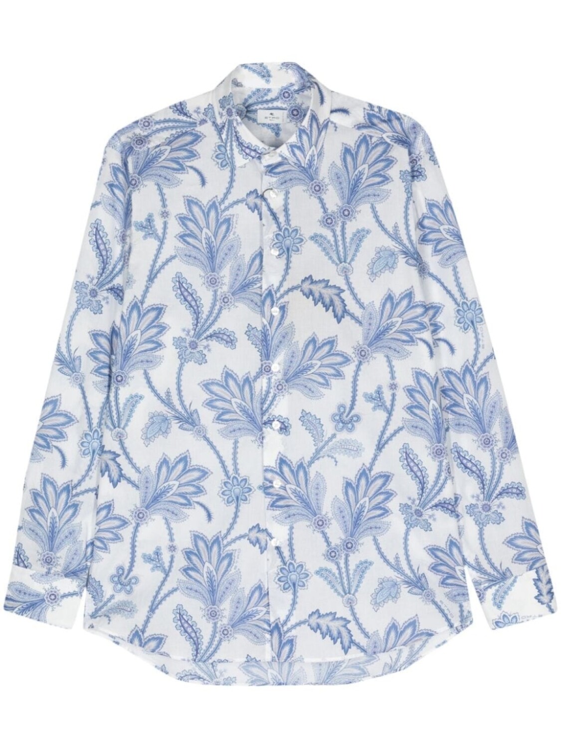 

ETRO рубашка с цветочным принтом, белый