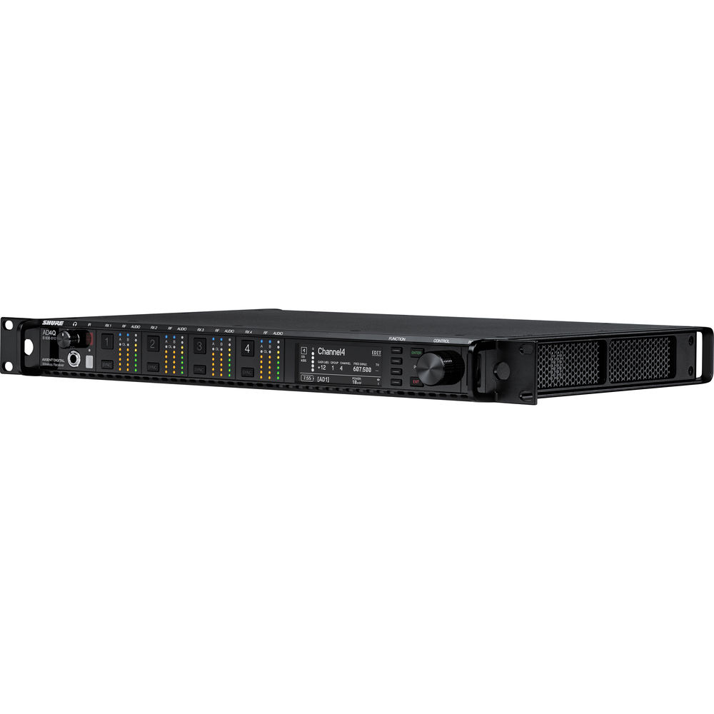 

Беспроводной приемник Shure AD4Q-NP Axient Digital Four-Channel Wireless AD4QNP-A