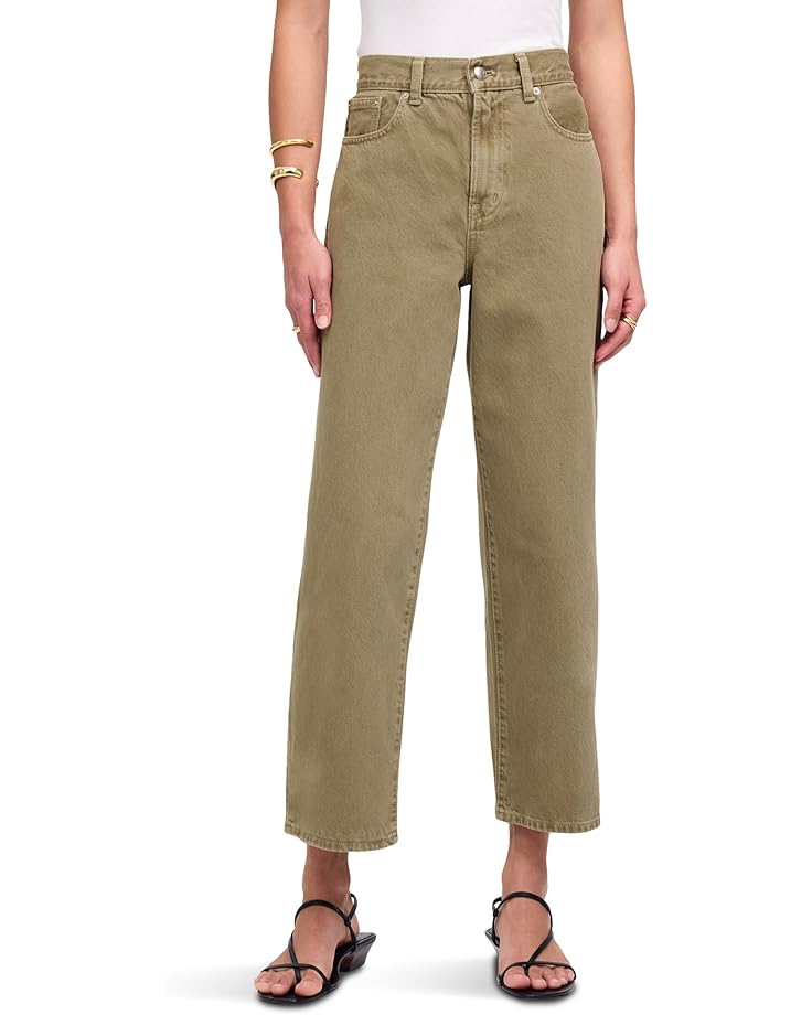 

Джинсы Madewell Perefect Vintage Wide Crop in Faded Fatigue, цвет Faded Fatigue