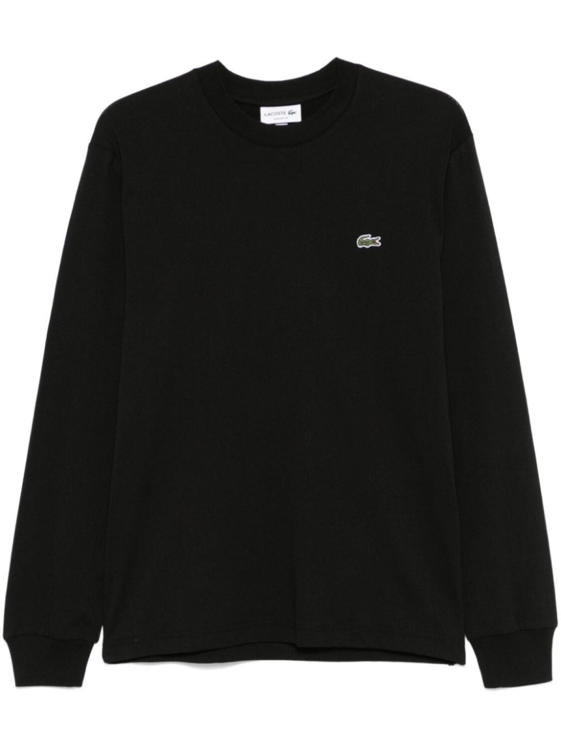 

Футболка из хлопка Lacoste, черный