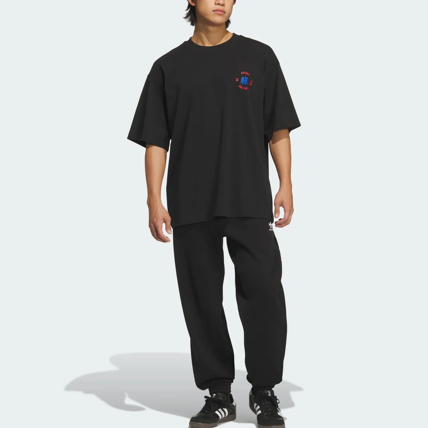 Джоггеры FW25 M Adidas Originals, черный — фото 3