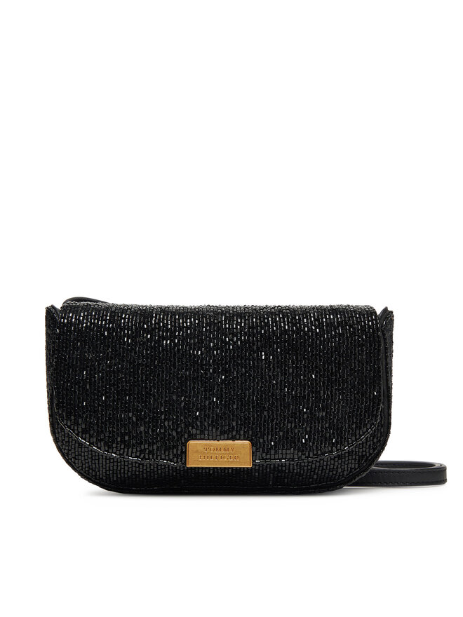 

Сумка через плечо Tommy Hilfiger Party Le Mini Crossover Beaded AW0AW17940 Schwarz