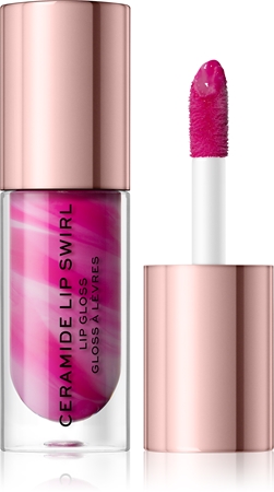 

Увлажняющий блеск для губ Makeup Revolution Ceramide Swirl, Berry Pink 4,5 ml