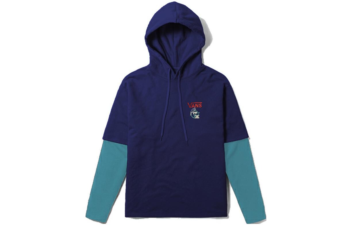 

Толстовка унисекс синяя Vans, синий