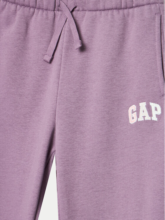 Спортивные брюки свободного кроя Gap, фиолетовый — фото 3
