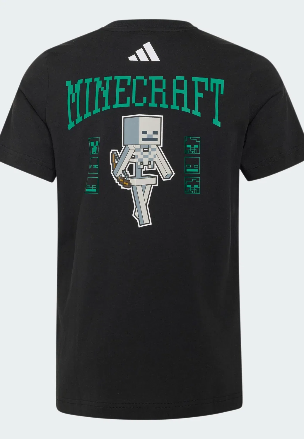 Спортивная футболка Adidas Sportswear Performance Shirt Adidas x Minecraft черного цвета — фото 2