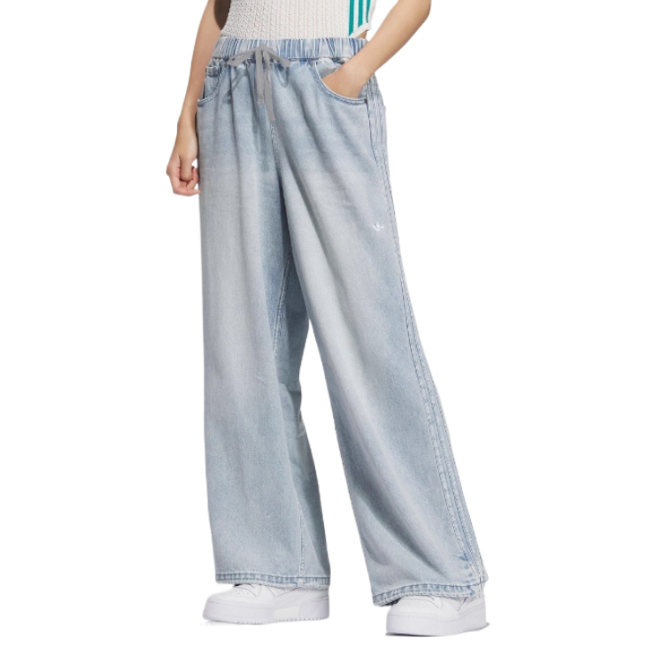 Adidas Originals Женские джинсы Light Denim Blue — фото 4