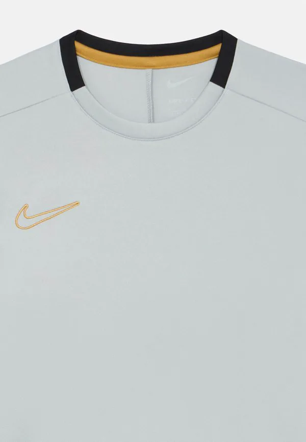 Спортивная футболка унисекс academy Nike Performance, Smoke Grey/Black/White/Metallic Gold-Coloured — фото 4