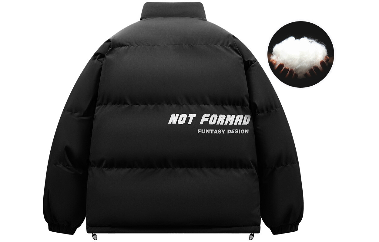 

Стеганая куртка унисекс Notformad, Черный