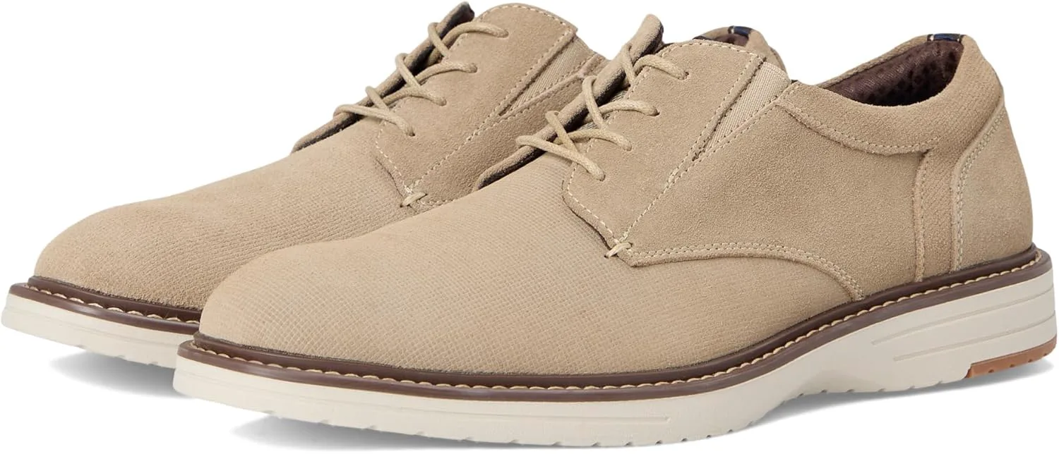 

Мужские туфли Nunn Bush Griff с открытым носком, легкие и удобные для всех случаев, замшевые на шнуровке