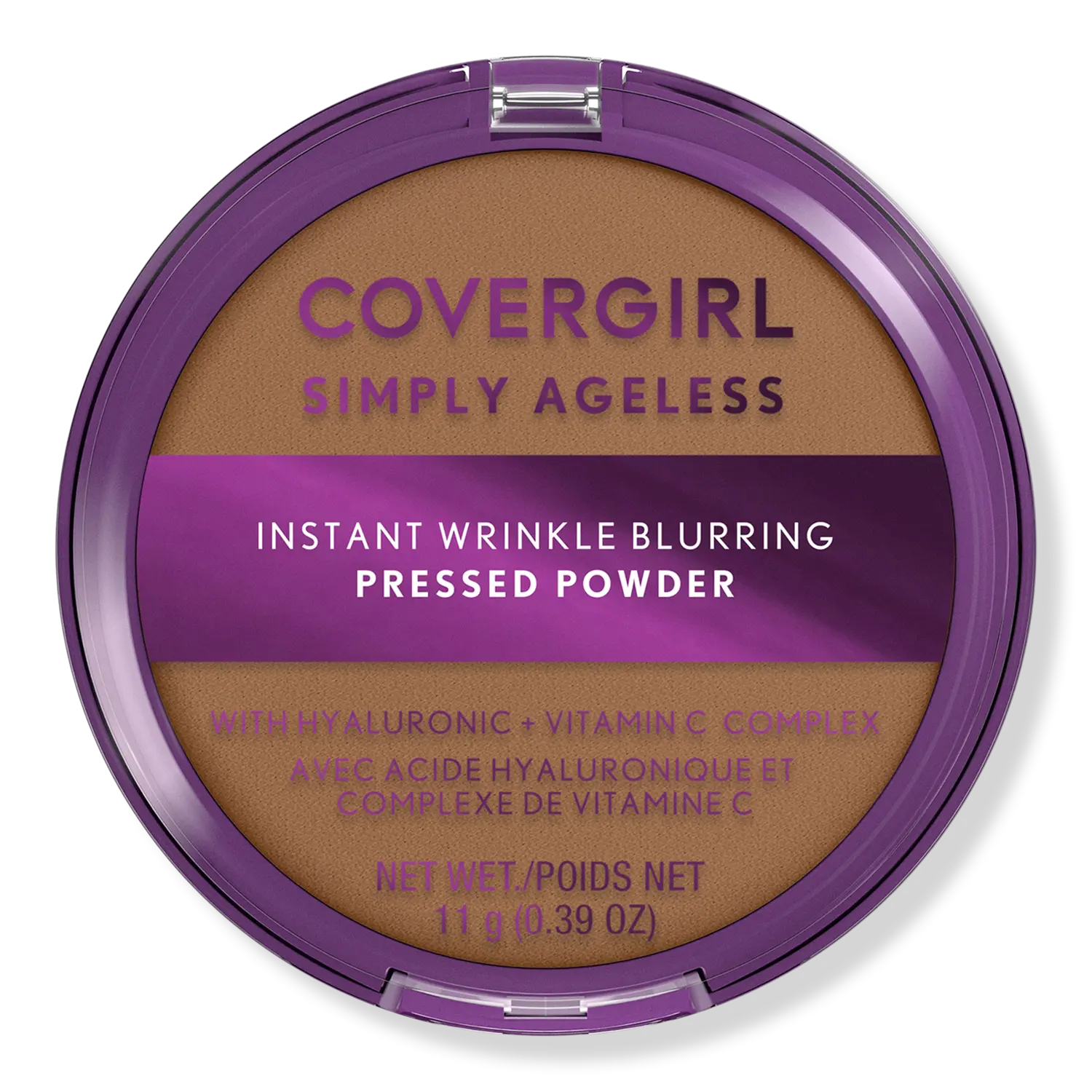 

Прессованная пудра Simply Ageless для мгновенного разглаживания морщин CoverGirl, Soft Sable