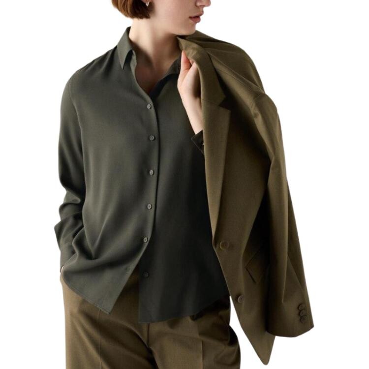 

ДУбль Рубашка женская Thyme Uniqlo