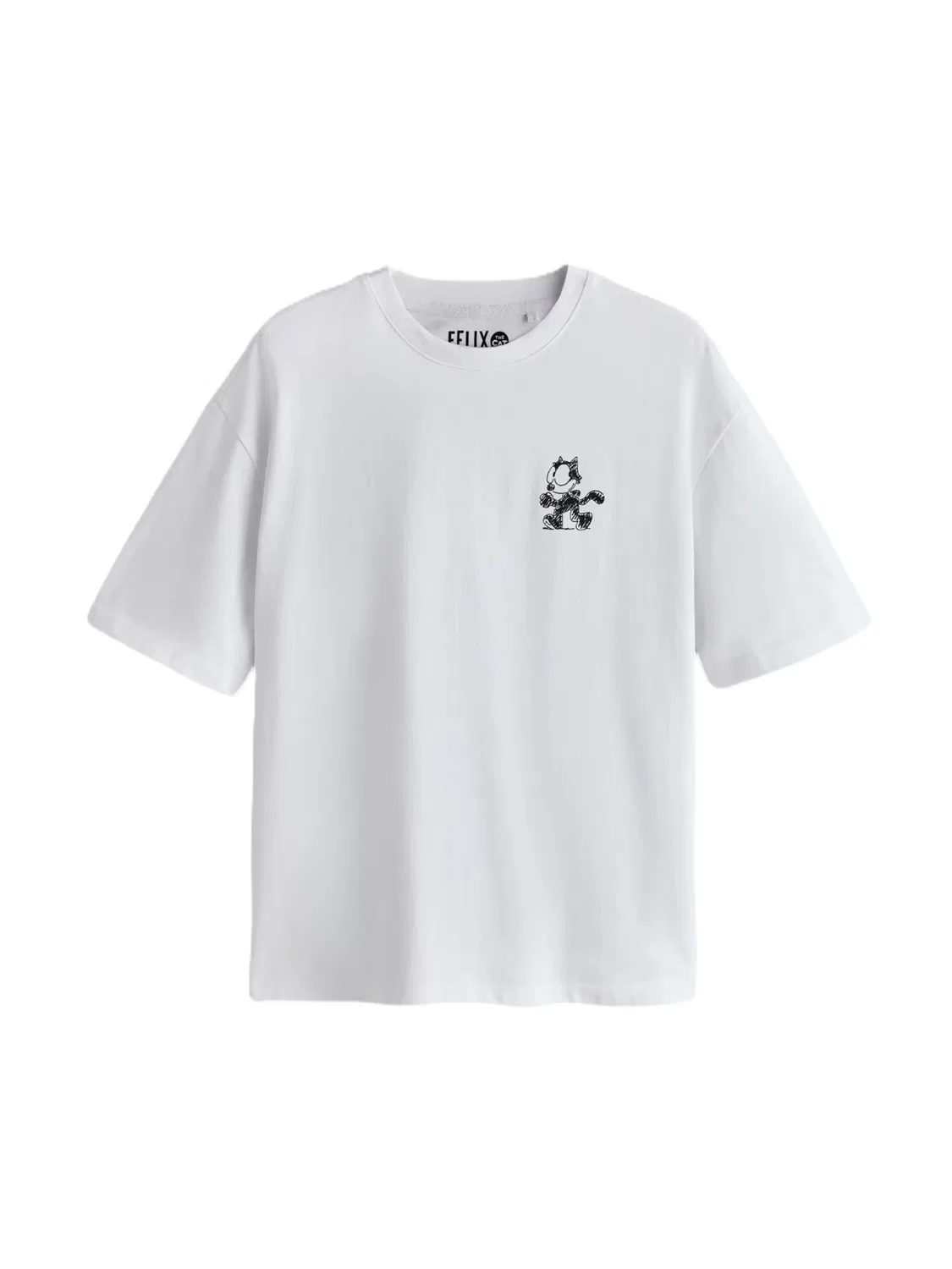 Футболка 'Felix The Cat' Next, Off White