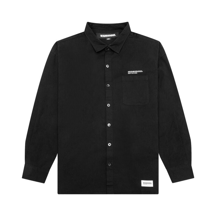

Рубашка Neighborhood Long-Sleeve Overshirt, черный
