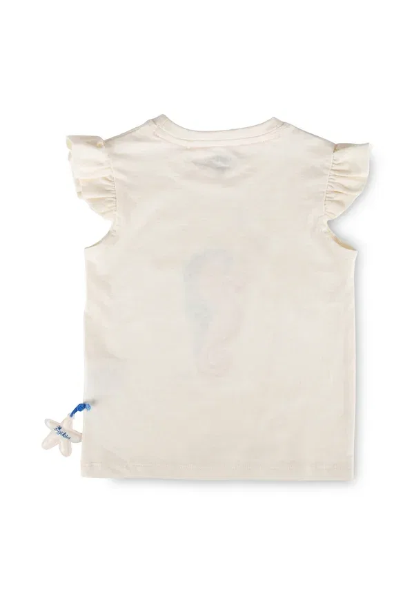 Футболка Sigikid sea you print t-shirt, белый — фото 2