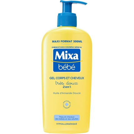 

Мягкий гель 2-в-1 для тела и волос Mixa