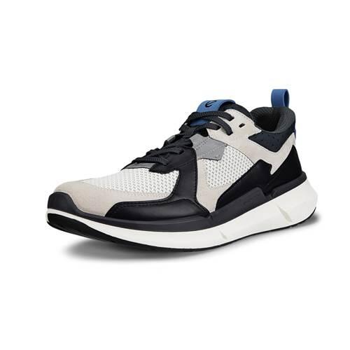 

кроссовки ecco Biom 2.2 серо-синие мужские