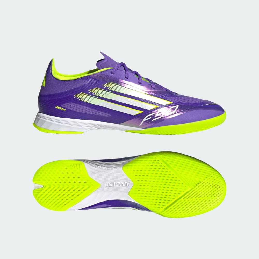 

Кроссовки Adidas F50 Pro Indoor Cleats, цвет Purple Rush/Cloud White/Lucid Lemon