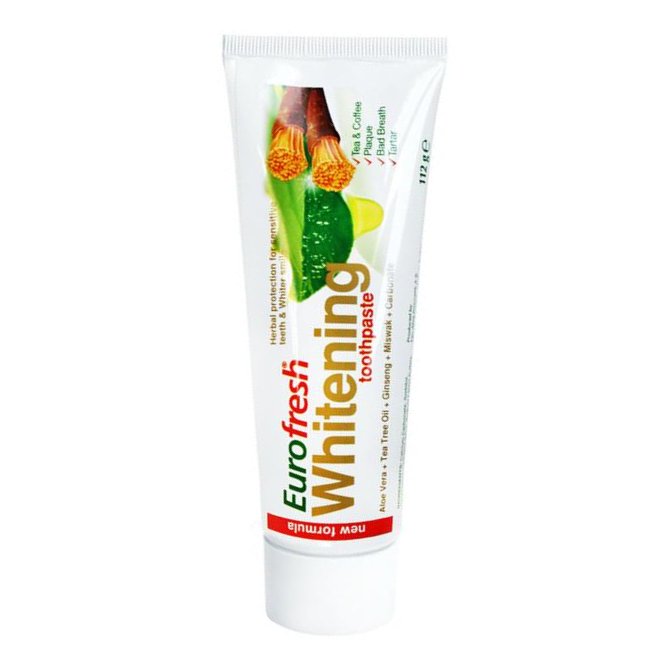 

Зубная паста Eurofresh Farmasi Whitening Whitening с мисваком - 112 г