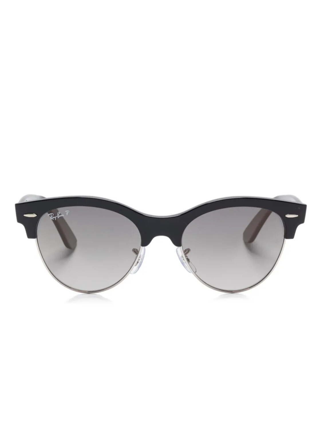 

Ray-Ban солнцезащитные очки Clubmaster Way, черный