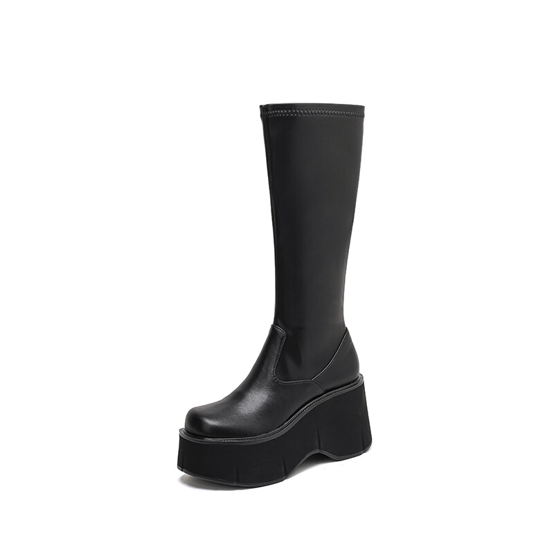 

Сапоги женские Sifeiro, цвет Black Patent Leather
