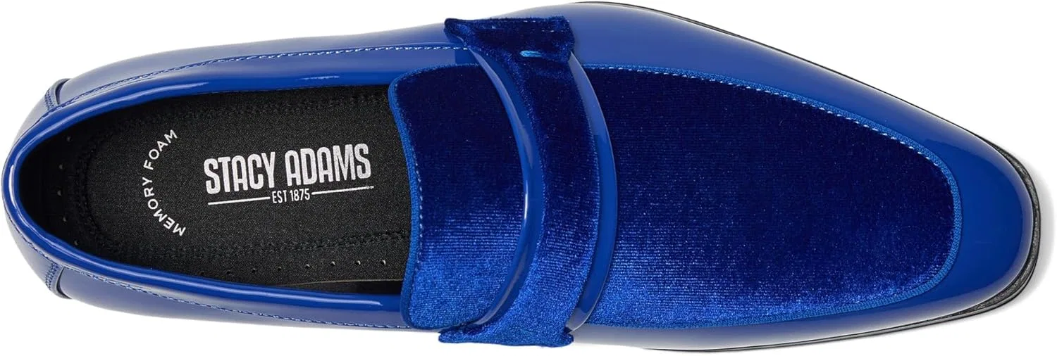 Мужские лоферы Stacy Adams Spratley Saddle Slip on, Royal — фото 2