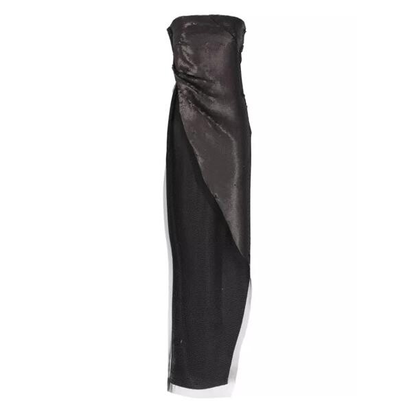 

Футболка long top with sequins Rick Owens, черный