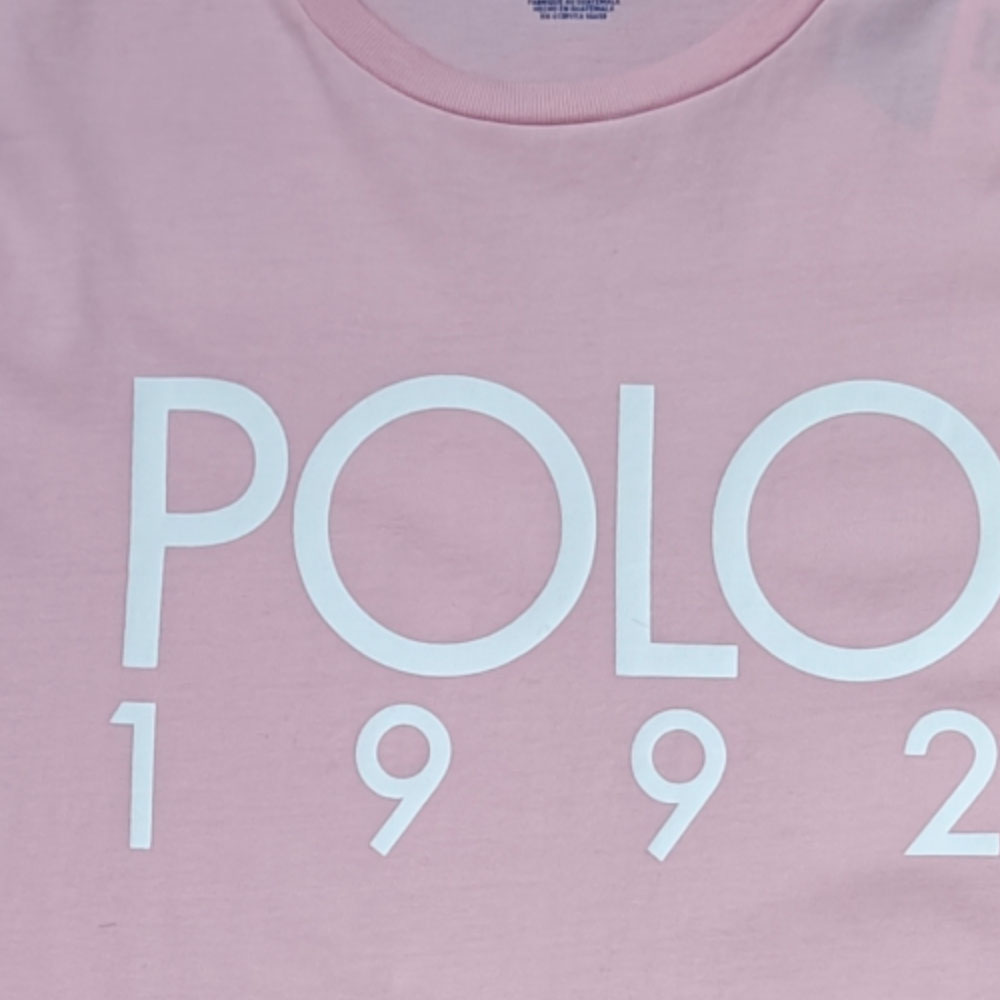Футболка Polo Ralph Lauren 1992 Graphic, розовый — фото 3