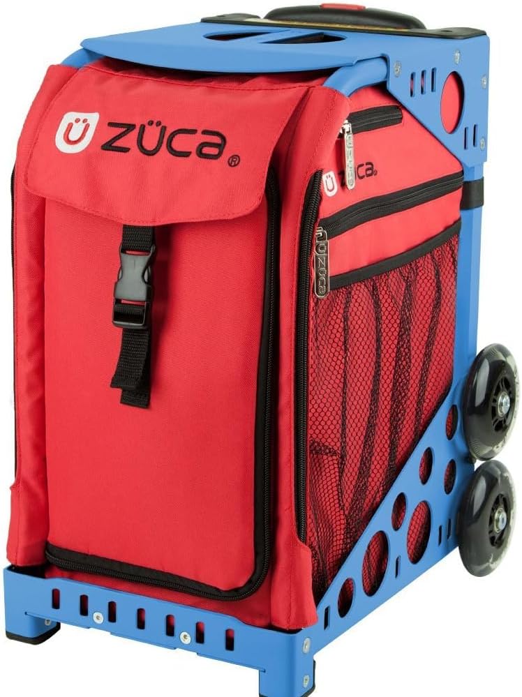 

Сумка ZUCA с вставкой Chili и синей рамкой с мигающими колесами