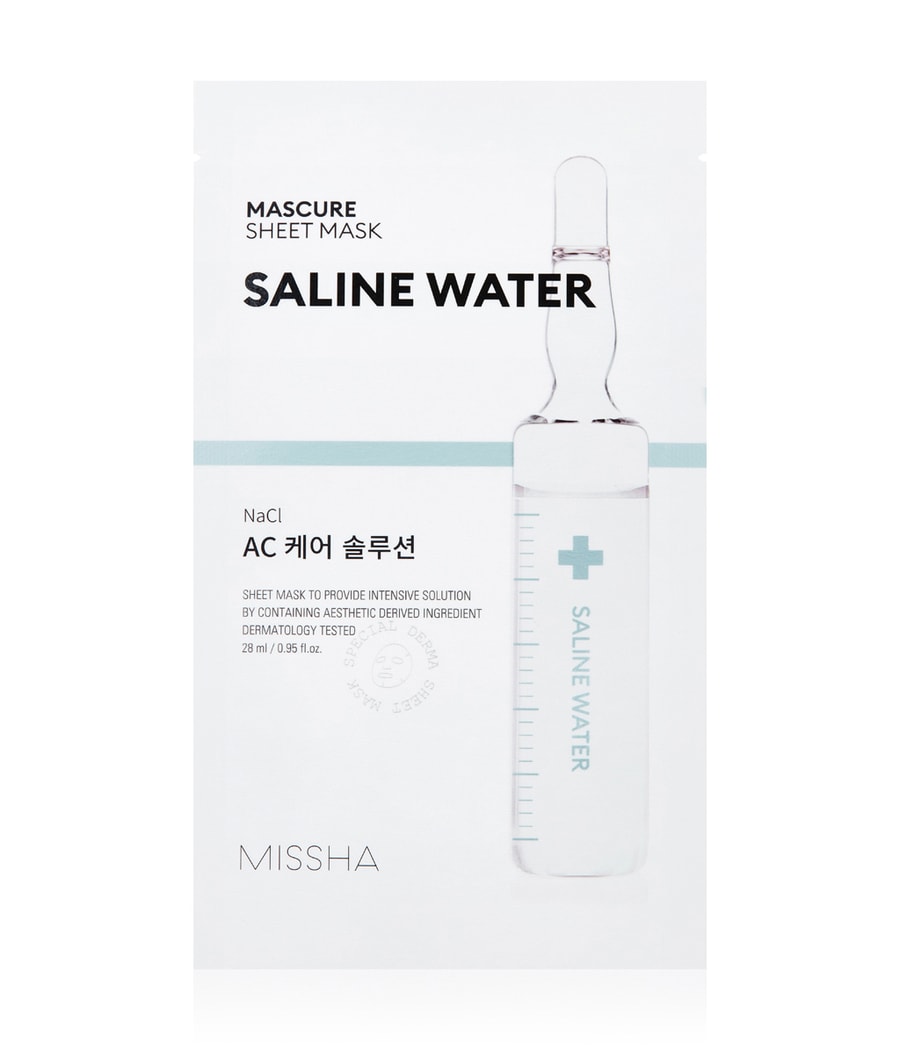 

Тканевая маска MISSHA Mascure Saline Water, 1 шт.